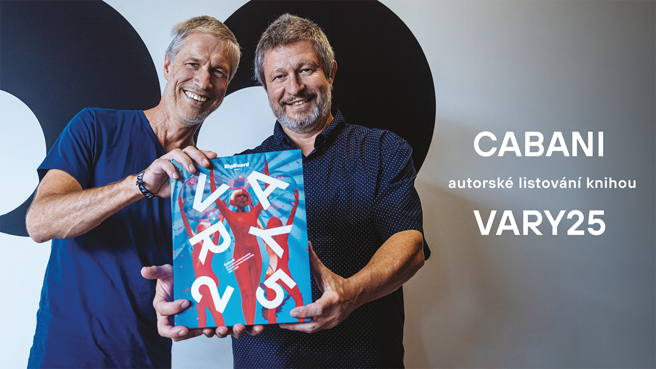 CABANI a kniha VARY25