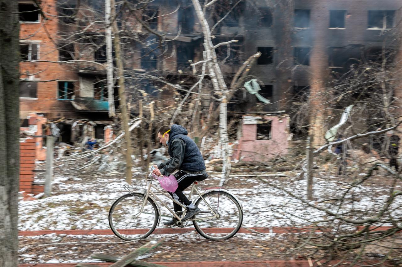 Reportáž z Kyjeva: Příprava na obléhání