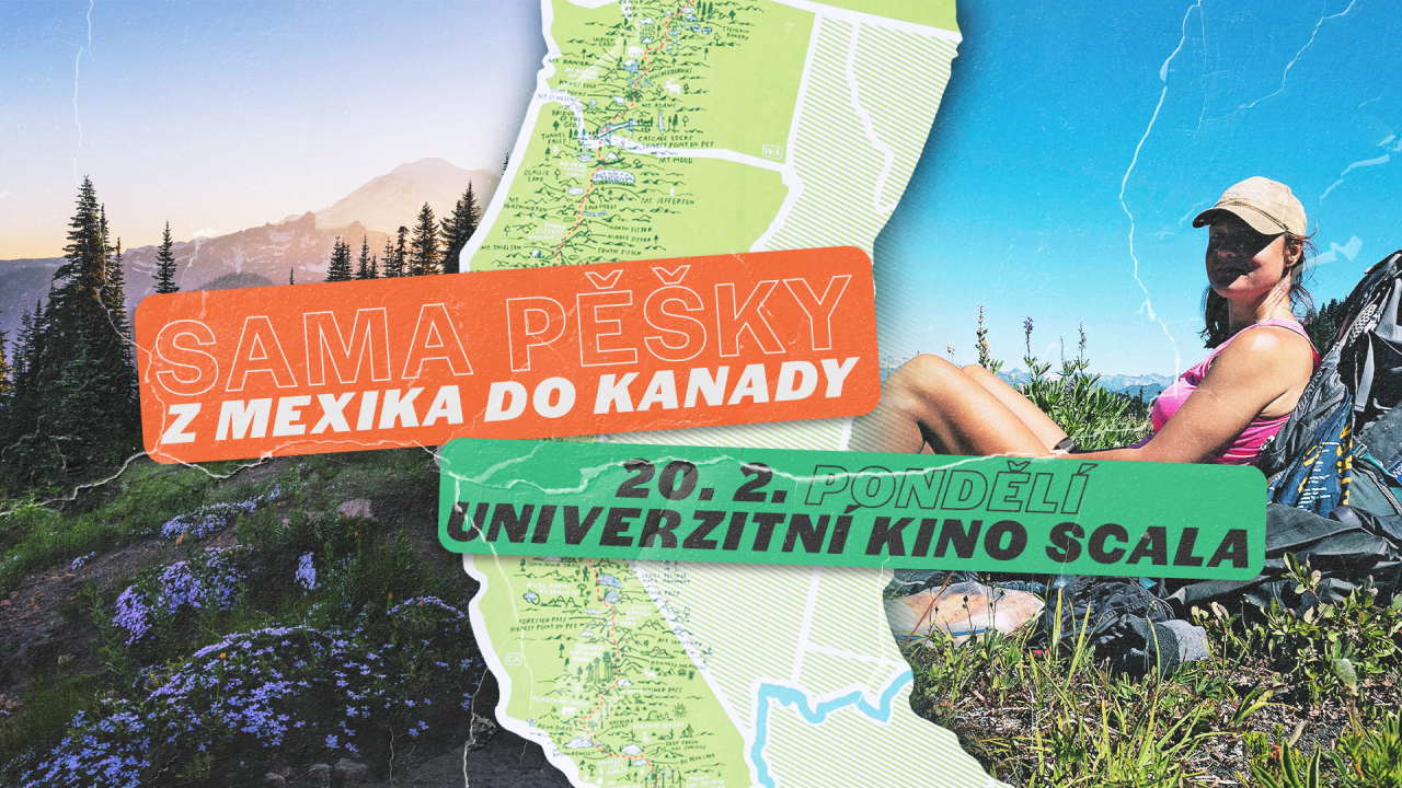 Cestovatelské kino: Sama pěšky z Mexika do Kanady
