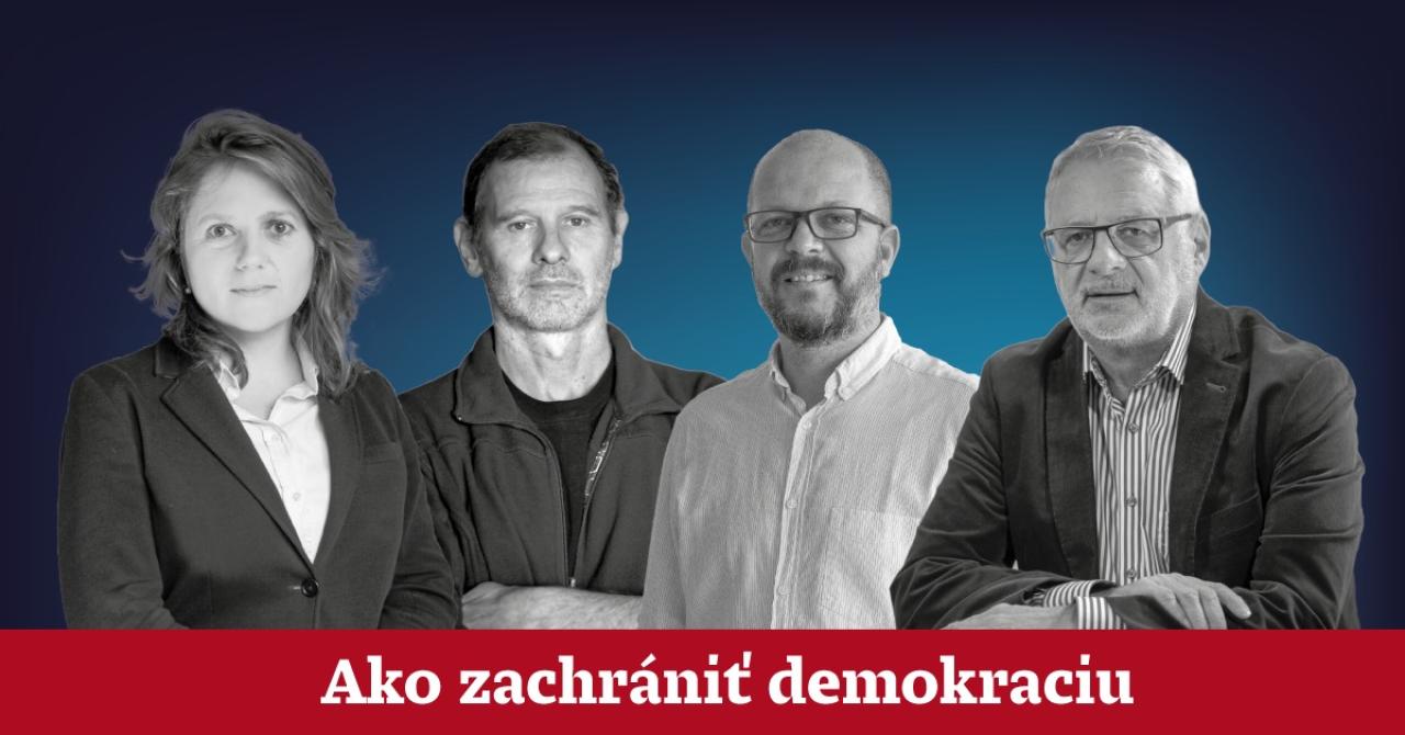 Šimečka, Leško, Kostolný: Jak zachránit demokracii