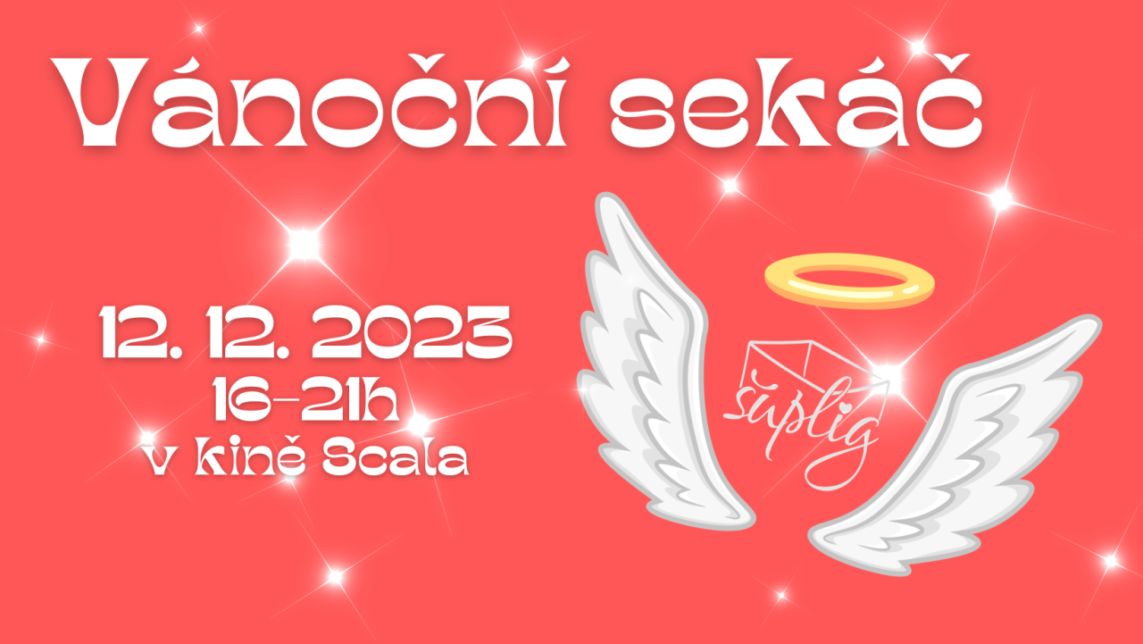 Vánoční dobročinný sekáč Šuplig
