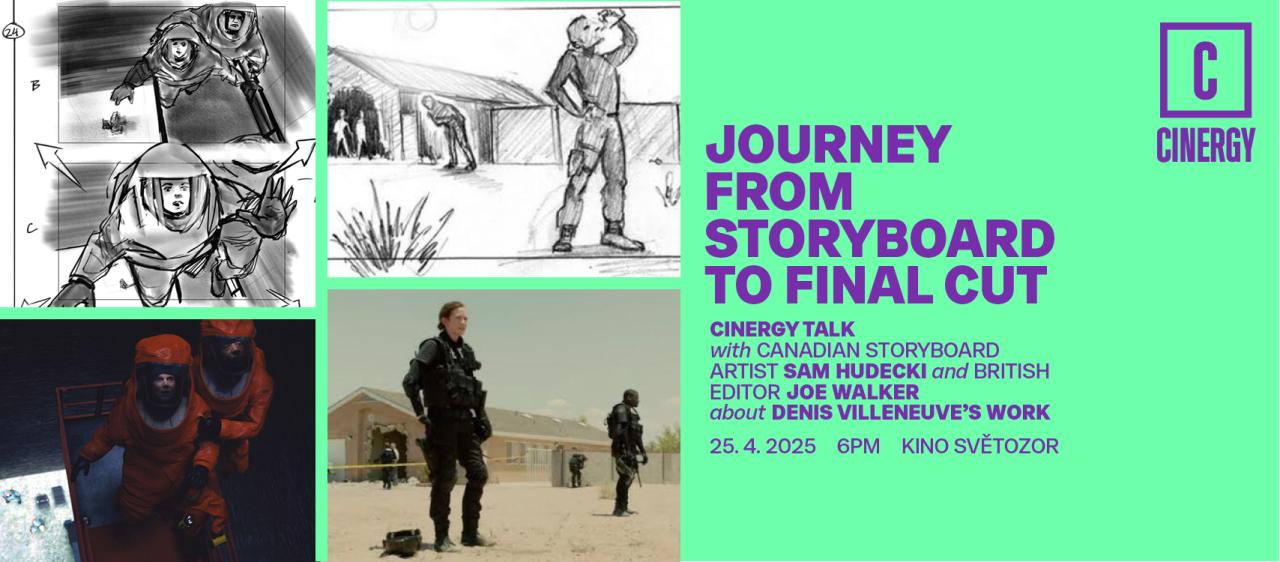 Od storyboardu po final cut: Cinergy se Samem Hudeckim a Joem Walkerem