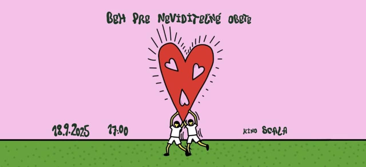 Běh za neviditelné oběti