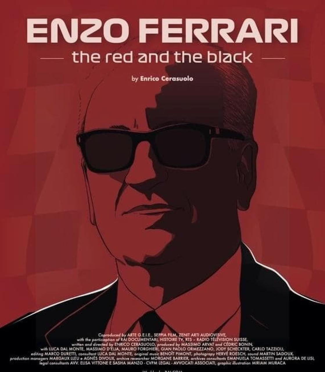 Enzo Ferrari: červená a černá