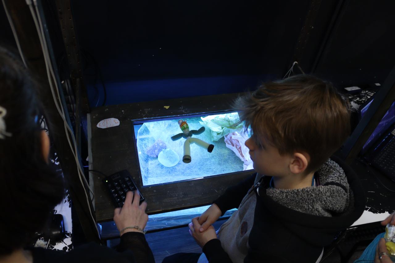 Průchozí animační dílna